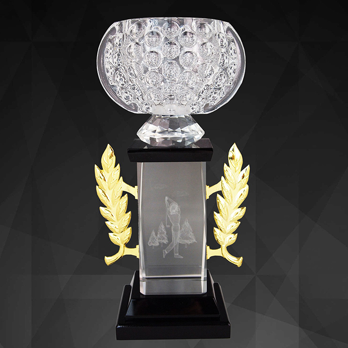 9143 - Exclusive Crystal Bowl Trophy