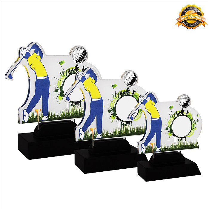 4149 - Acrylic Plaque (Golf)