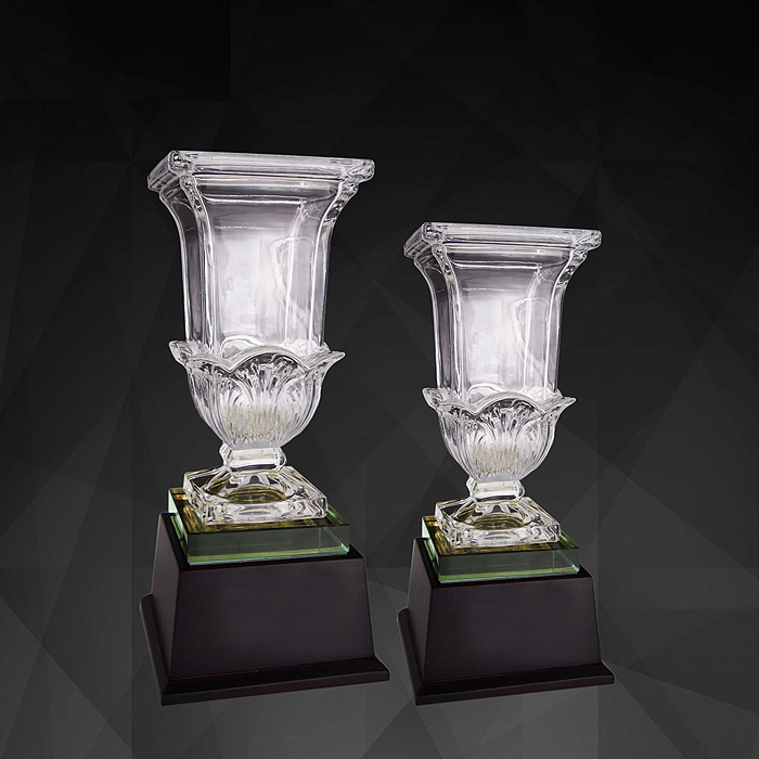 9198 - Exclusive Crystal Trophy