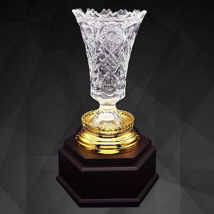 9274 - Exclusive Crystal Vase Trophy