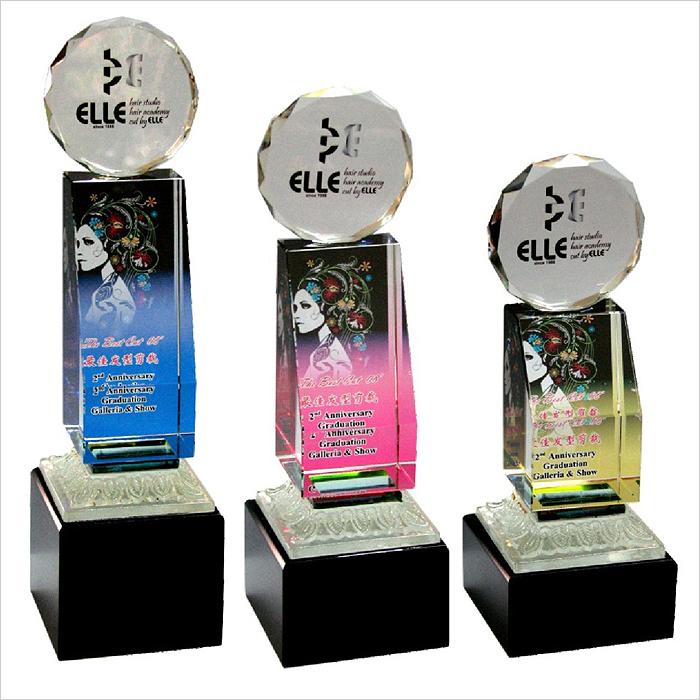 8073 - Exclusive Crystal Glass Awards