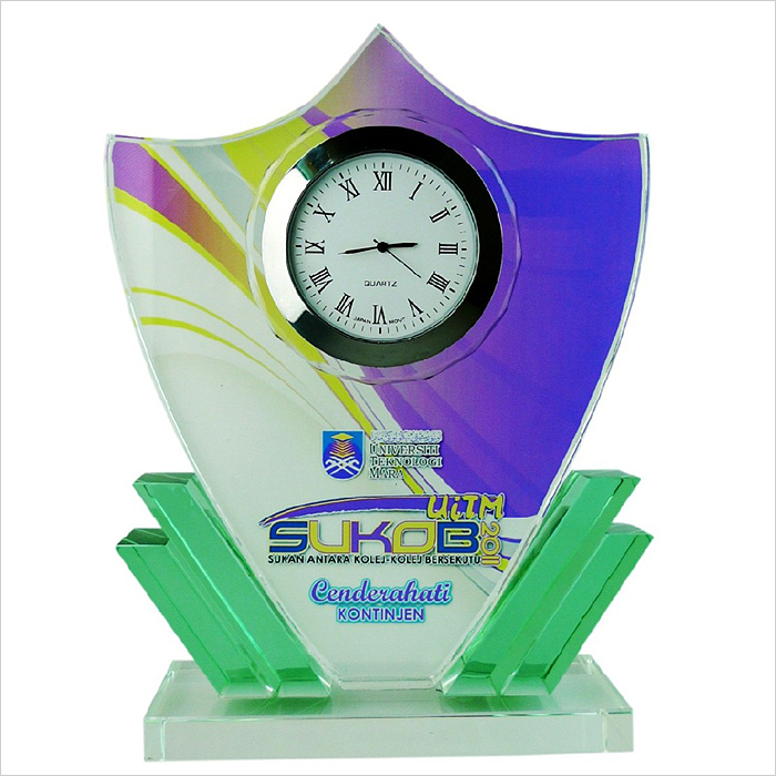 2001 - Exclusive Crystal Clock Series