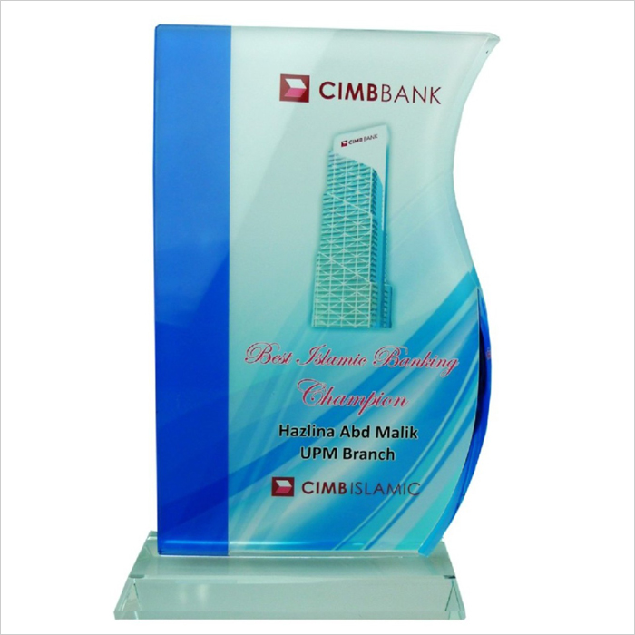 8169 - Exclusive Crystal Glass Awards