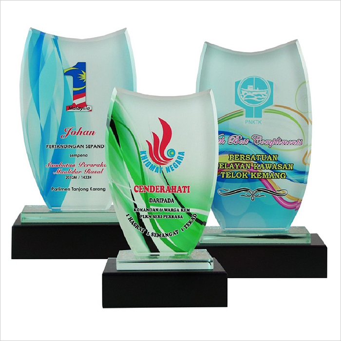 8172  - Exclusive Crystal Glass Awards