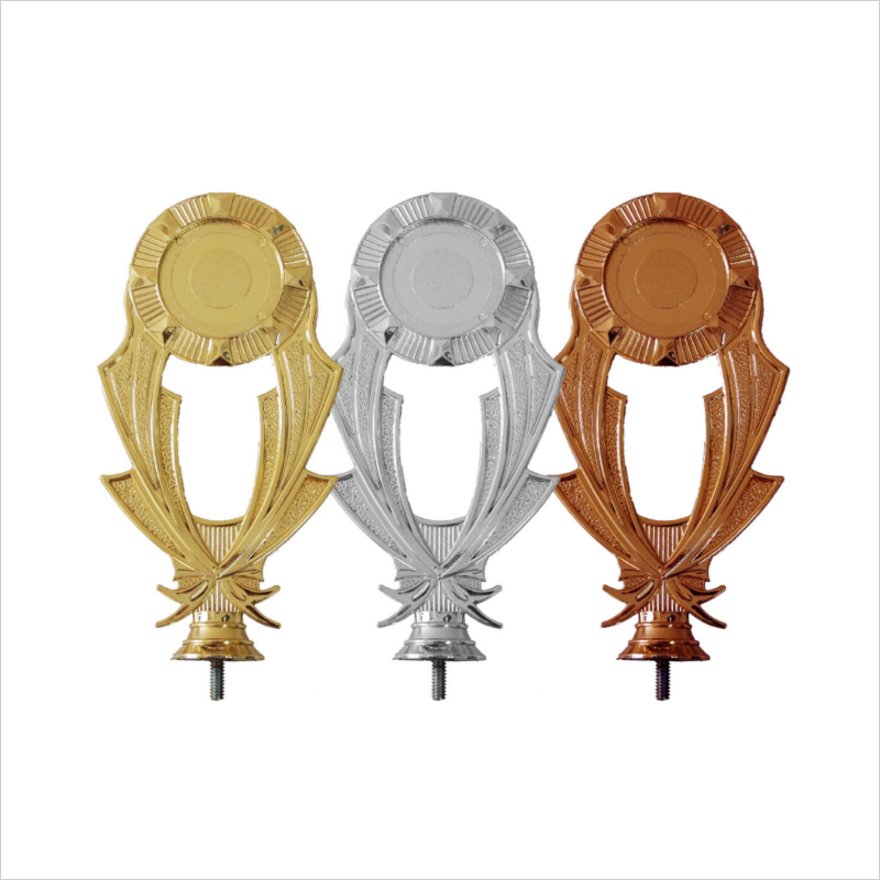 SM-007 - Plastic Trophy Top (Gold, Silver, Bronze)