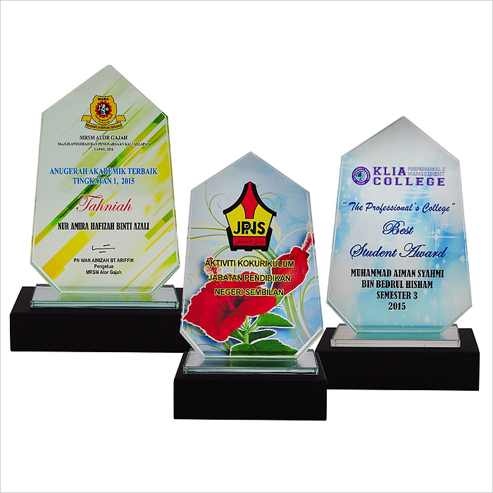 8290 - Exclusive Crystal Glass Awards