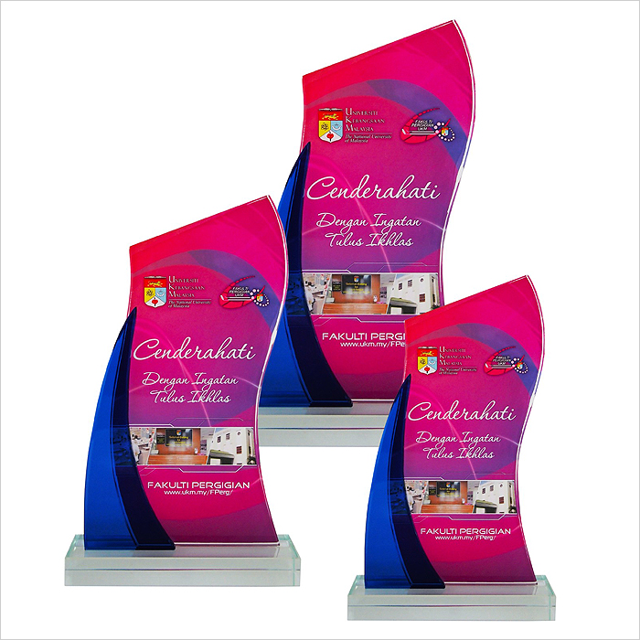 8249 - Exclusive Crystal Glass Awards