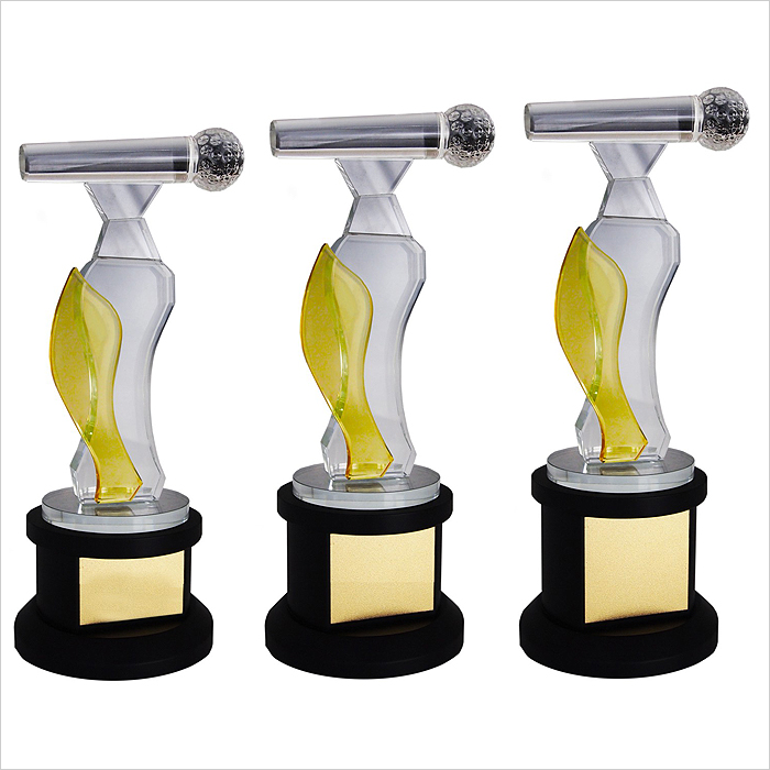 8263 - Exclusive Crystal Glass Awards (Microphone)