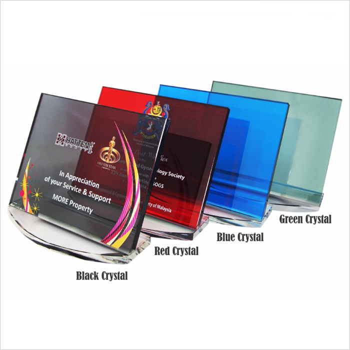 3033 - Exclusive Crystal Plaque