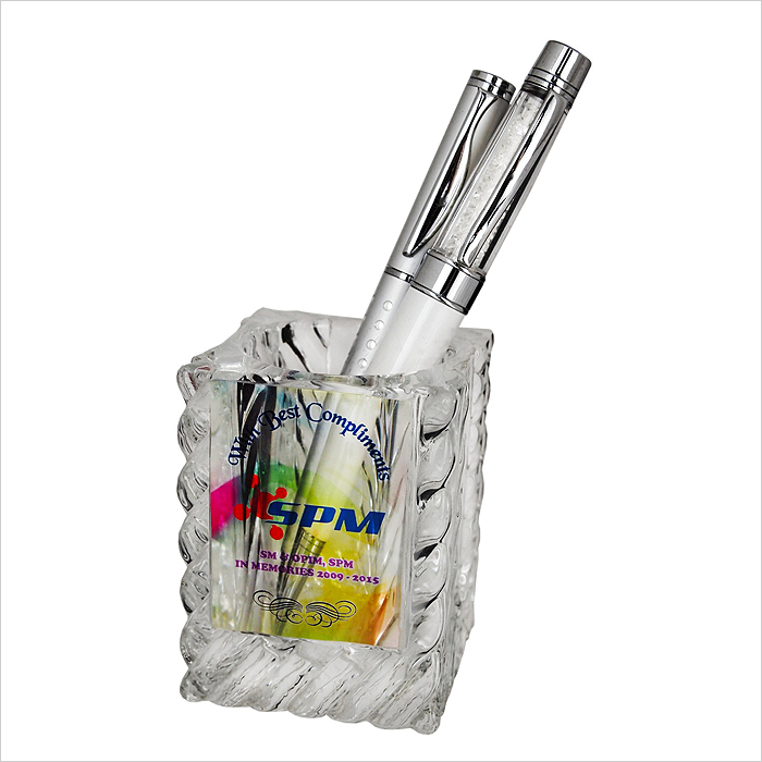 8272 - Crystal Pen Holder