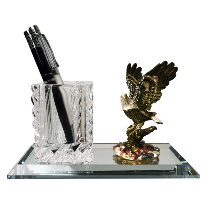 8343 - Crystal Pen Holder 