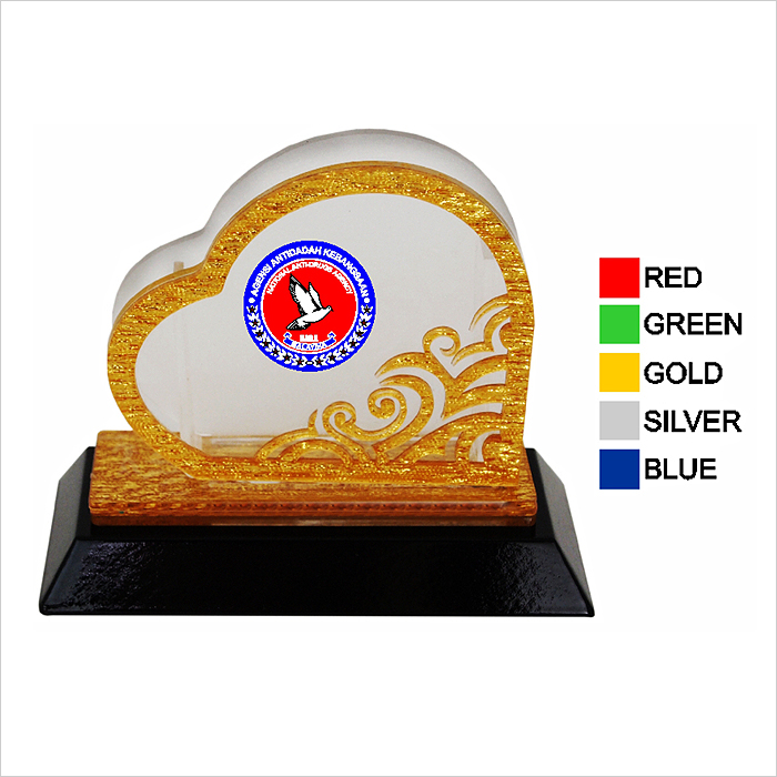 7115 - Wooden Acrylic Namecard Holder