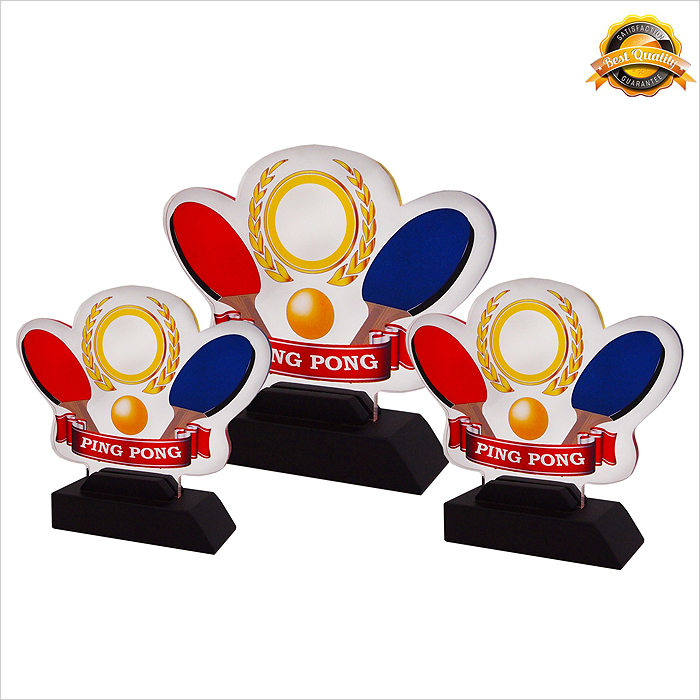 4257 - Acrylic Plaque (Ping Pong)