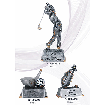 Golf A - Fibre Trophy