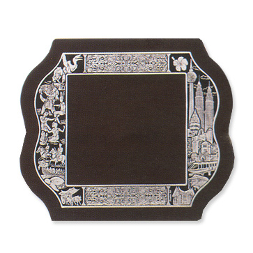 K8033 - Pewter Plaque