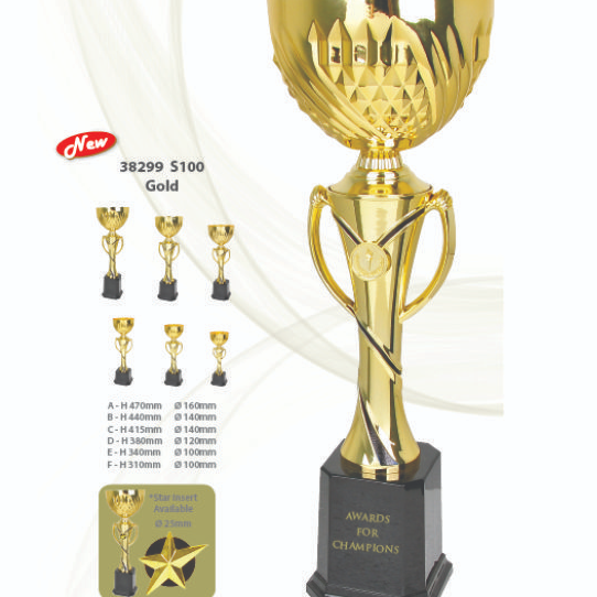 38299 - Metal Cup Trophy