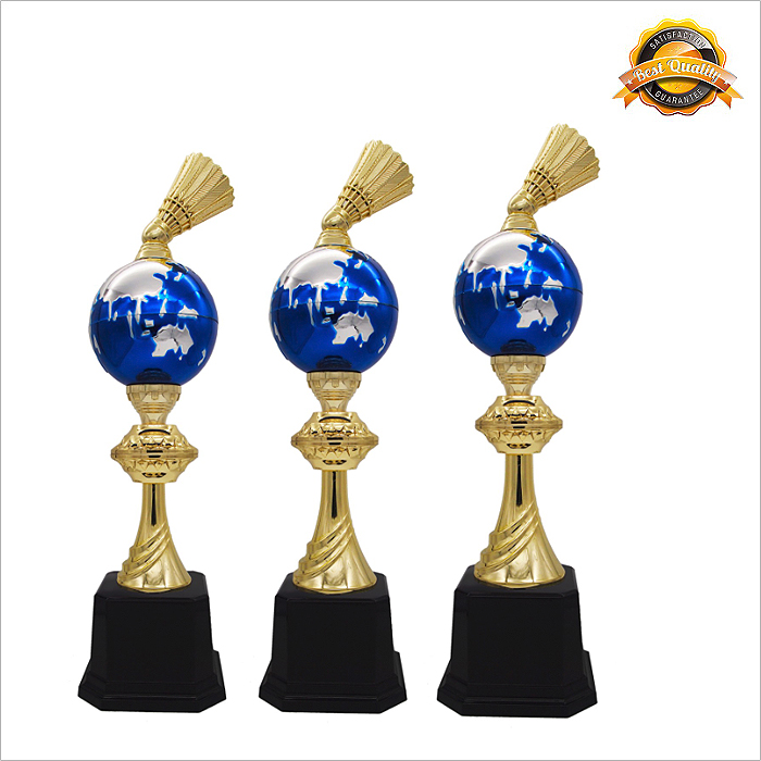 4216 Badminton & Globe Trophy