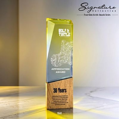 1041 - Prism Glow Series Acrylic Award