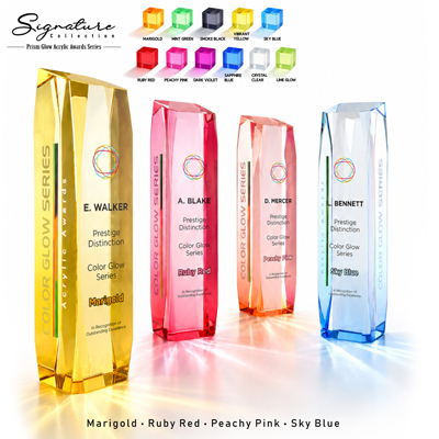 1138 - Prism Glow Series Acrylic Award