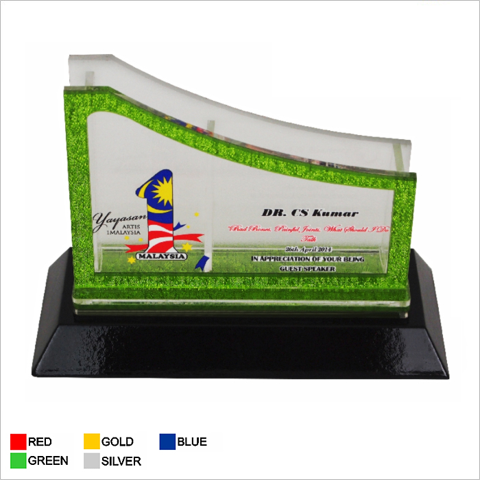 7119 - Wooden Acrylic Namecard Holder