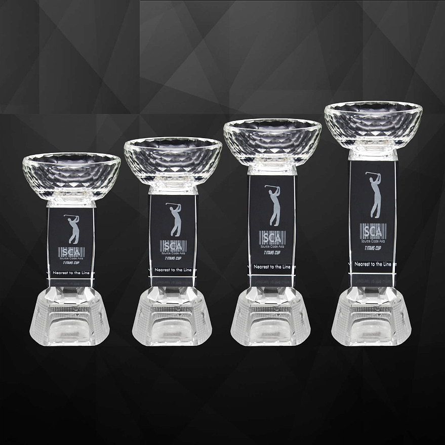 9280 - Exclusive Crystal Bowl Trophy