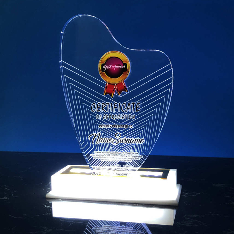 5076 - Acrylic LED Lighting Trophy