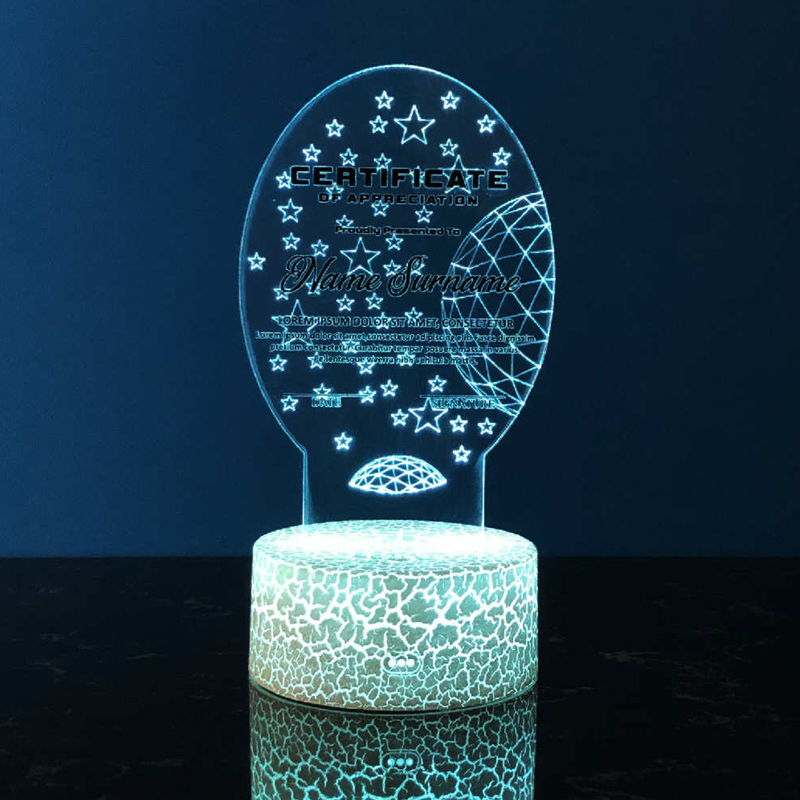 5069 - Acrylic LED Lighting Trophy