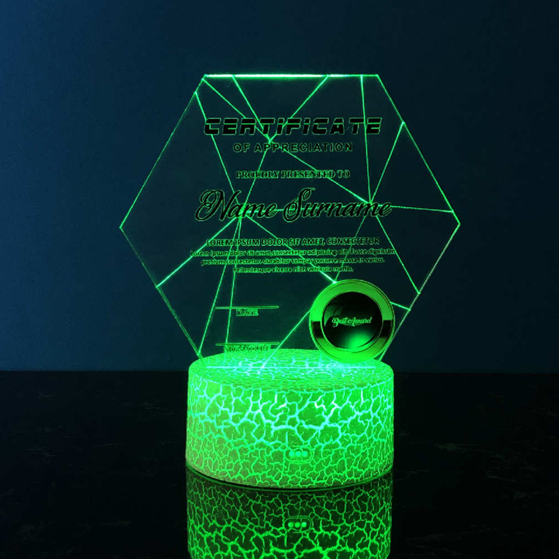 5070 - Acrylic LED Lighting Trophy