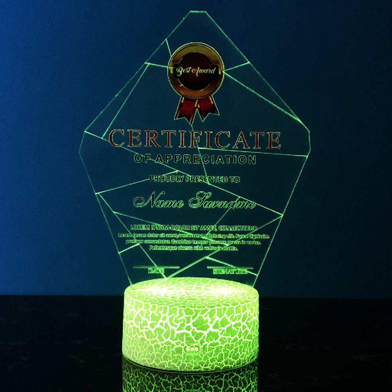 5072 - Acrylic LED Lighting Trophy