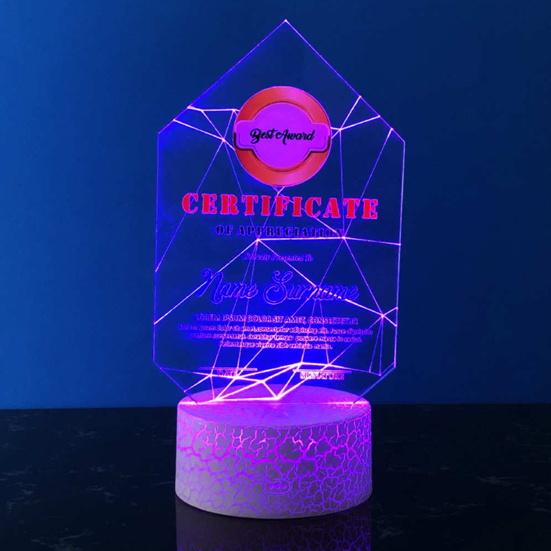 5073 - Acrylic LED Lighting Trophy