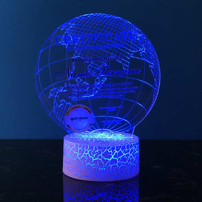 5074 - Acrylic LED Lighting Trophy