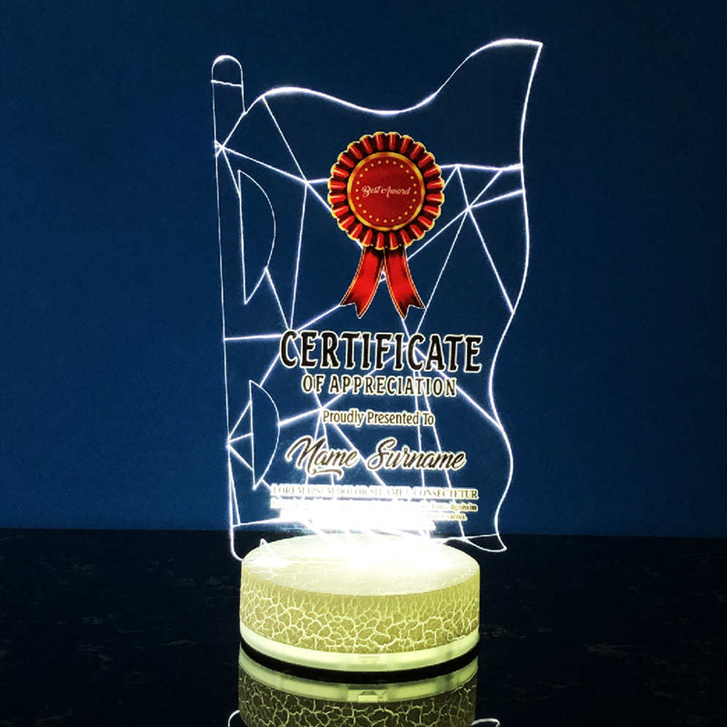 5064 - Acrylic LED Lighting Trophy