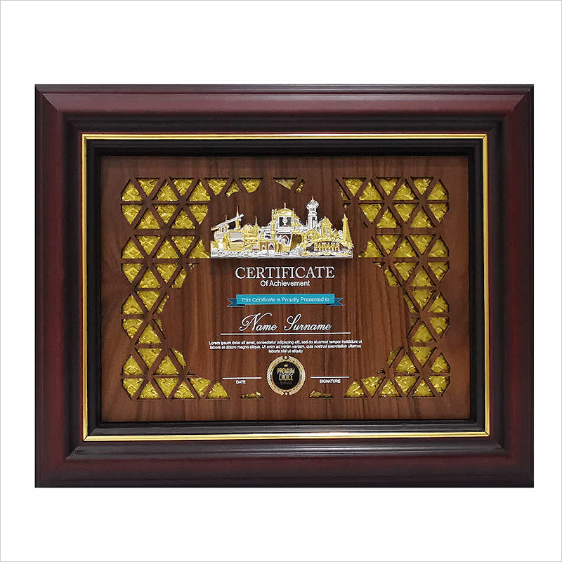 7345 - Cultural Souvenir Plaque (Pahang)