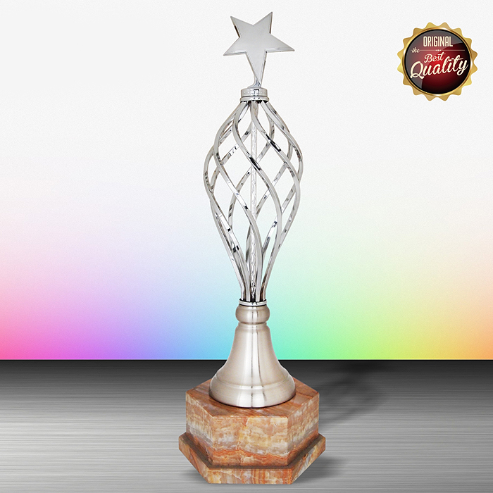 WS6188 - Exclusive White Silver Trophy (Star)