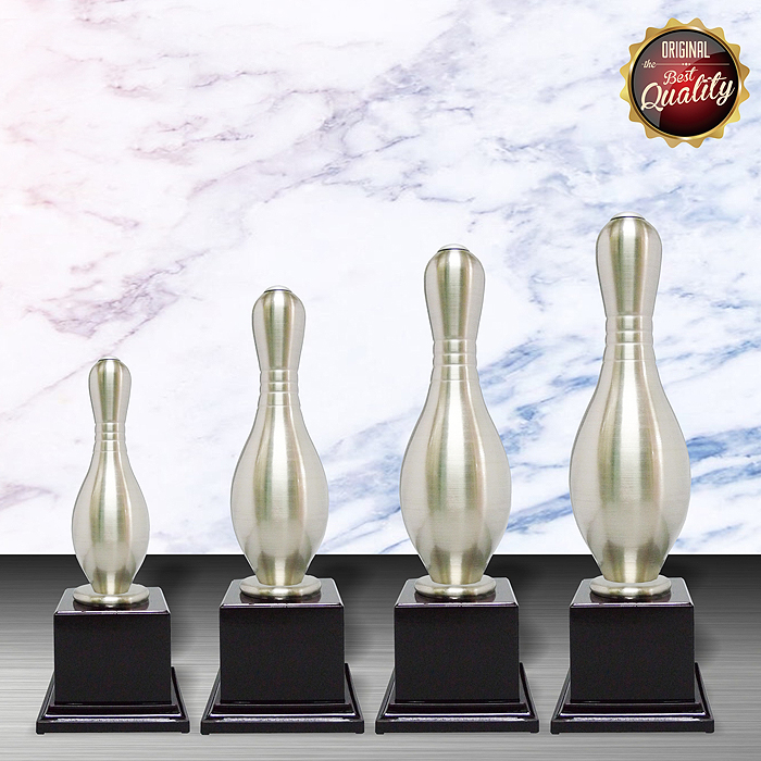 WS6034 - Exclusive White Silver Trophy (Bowling)