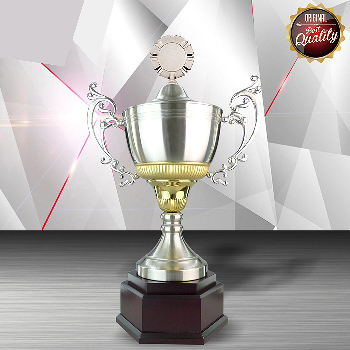 WS6061 - Exclusive White Silver Trophy