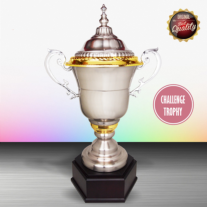 WS6122 - Exclusive White Silver Trophy (Challenge Trophy)