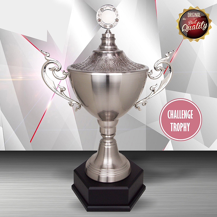 WS6118 - Exclusive White Silver Trophy (Challenge Trophy)