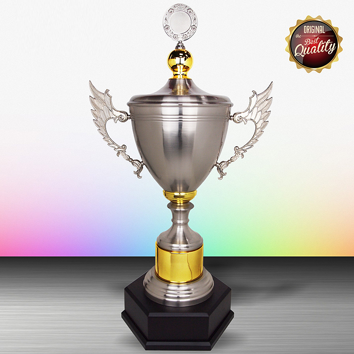 WS6117 - Exclusive White Silver Trophy