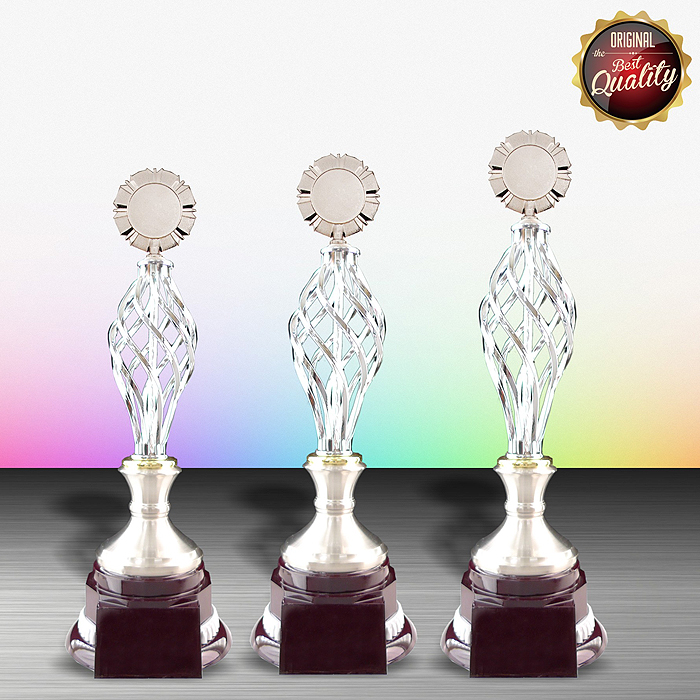 WS6063 - Exclusive White Silver Trophy