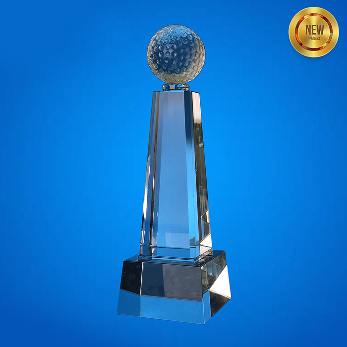 9348 - Exclusive Crystal Trophy