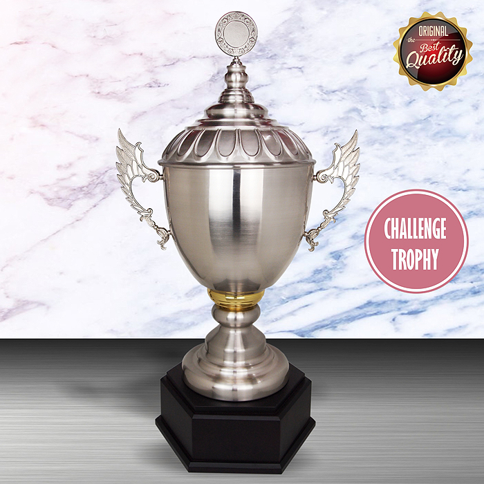 WS6114 - Exclusive White Silver Trophy (Challenge Trophy)