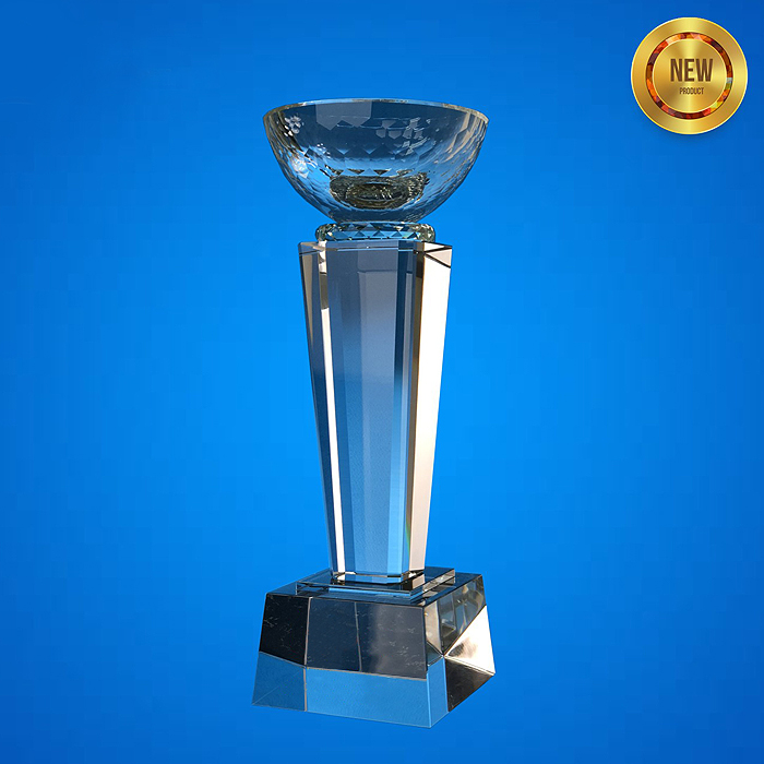 9340 - Exclusive Crystal Trophy