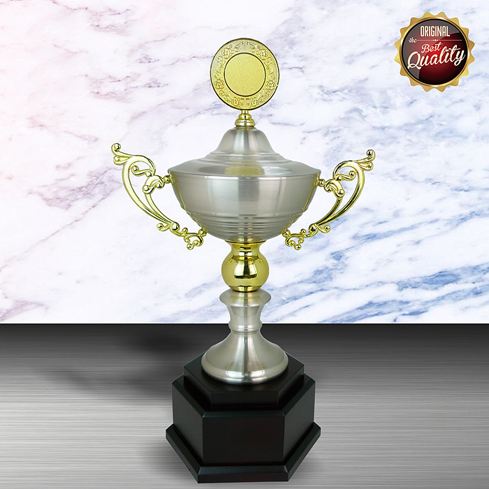 WS6075 - Exclusive White Silver Trophy