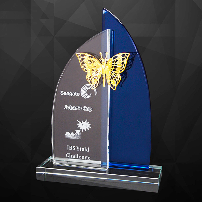 9216 - Exclusive Crystal Butterfly Plaques