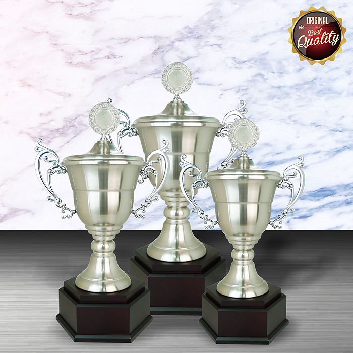 WS6096 - Exclusive White Silver Trophy